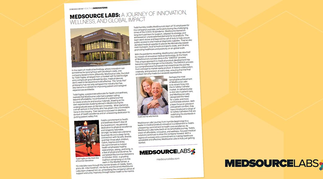 Mpls St.Paul Magazine: MedSource Labs: A Journey of Innovation, Wellness and Global Impact